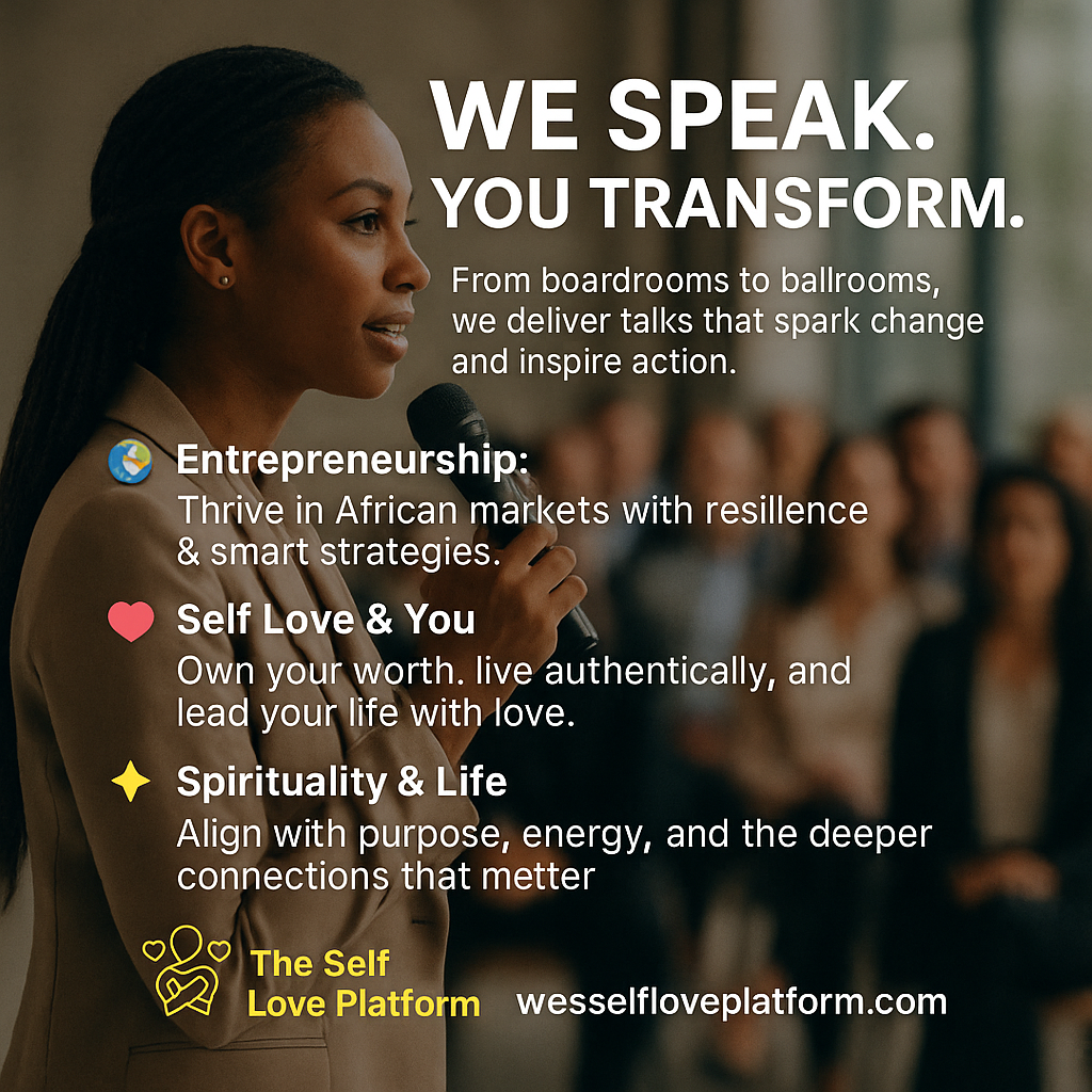 Public speaker on entrepreneurship